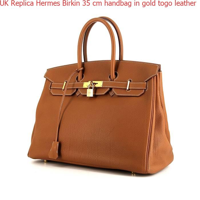 UK Replica Hermes Birkin 35 cm handbag in gold togo leather – Hermes Replica Handbags Outlet ...